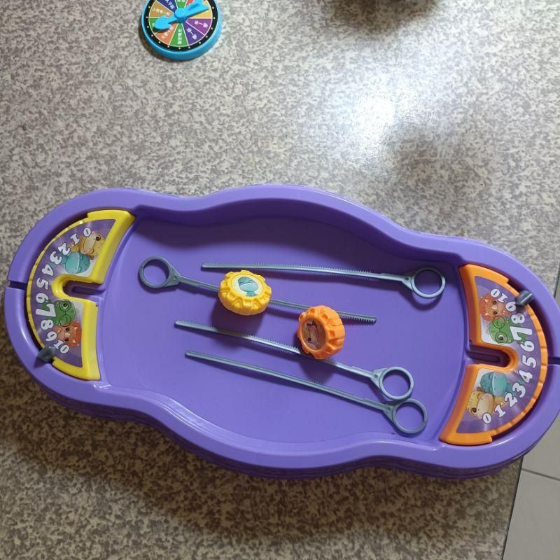 Dino Battle Gyro Spinning Toys & Fun Board Games for Kid's